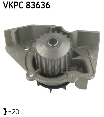 SKF Vízpumpa VKPC83636_SKF